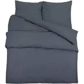 vidaXL Ensemble de literie anthracite 260x240 cm Microfibre légère