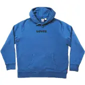 Levi's Unisex T2 Standard Graphic Hoodie Bleu M