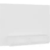 vidaXL Meuble TV mural blanc 120x23,5x90 cm Bois composite