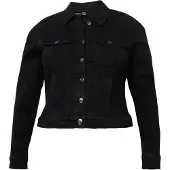 Vero moda Runa Slim Denim Jacket Noir 44 Femme