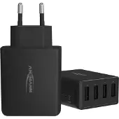 Ansmann Hc430 4xusb Charger 30w Noir