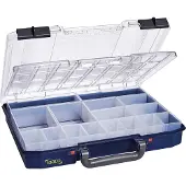 Raaco CarryLite 55 4x8-16/DLU Bleu Polycarbonate (PC), Polypropylène (PP)