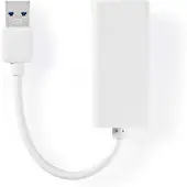 Nedis Adaptateur USB 3.0 USB-A Mâle - RJ45 Femelle 1 Gbit 0,2 m Blanc