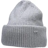 4F Femmes, Bonnet, Casquette femme bleu clair mélangé H4Z22 CAD005 34M (M), Bleu, (M, Taille unique)