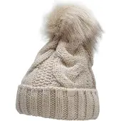4F Femmes, Bonnet, Chapeau femme saumon H4Z22 CAD010 64S (M), Beige, (M)