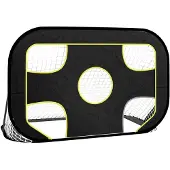 vidaXL But de football avec paroi de but 120x80x80 cm Polyester