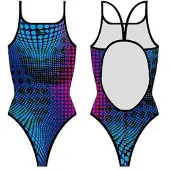 Turbo Walnut Swimsuit Bleu,Noir 3XL Femme