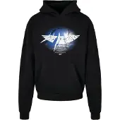 MJ Gonzales Sweat-shirt 'Higher Than Heaven V.4' bleu / noir / blanc