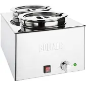 Buffalo Bain-marie avec 2 bols de 5,2 L