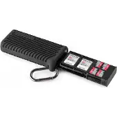 PGYtech Étui Lecteur de Cartes haute vitesse SD Createmate Noir