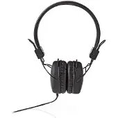 Nedis Casque filaire supra-auriculaire | 3,5 mm | Longueur du câble : 1,20 m | Noir