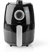 Nedis Frise à l'air chaud | 2.4 L | Minuterie: 30 min | Analogique | Aluminium / noir