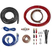 Nedis kit de connexion audio automobile - 1200 W - plaqué or - emballage carton