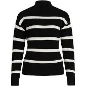 Vila Pull-over 'VIRil' noir / blanc
