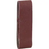 Bosch Bande abrasive 40x305 mm G80, RW, non perforé, fixation étrier - 3 pièces