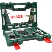 Bosch 83-delige Bit- en Borenset met LED Zaklamp