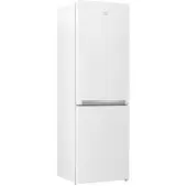 Beko Réfrigérateur Congélateur en Bas RCSA330K30WN 295L Automatique Verre Blanc