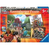 Ravensburger - Puzzles 3x49 pièces Bien contre Mal / Gormiti