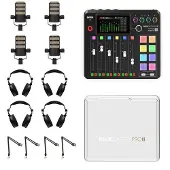 Rode Rodecaster Pro II Pack 4 Personnes