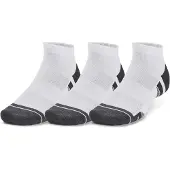 Under Armour Unisexe, Chaussettes de sport, NOS UA Performance Tech 3pk Lo Blanc L (L), Blanc