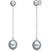 Valero Pearls Boucles d'oreilles argent