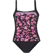LASCANA Maillot de bain orange / rose / noir / blanc