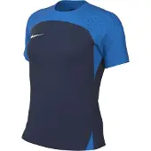 Nike Dri-fit Strike Iii Short Sleeve T-shirt Bleu M Femme