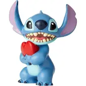 Lilo & Stitch Statuette Disney de - Figurine Stitch & Cœur - pour Indifférent - Standard - Taille Standard