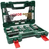 Bosch set 91 pièces de forets et d'embouts avec tournevis et tige magnétique
