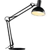 DFTP Lampe de Table by Nordlux, Noir, Bureau / espaces de travail, Métal