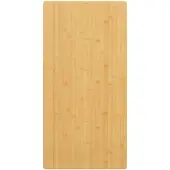 vidaXL Dessus de table 50x100x2,5 cm bambou