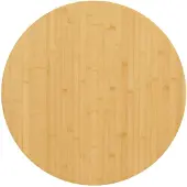 vidaXL Dessus de table Ø60x4 cm bambou
