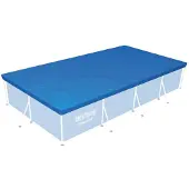Bestway bâche de couverture de piscine Flowclear 400x211 cm