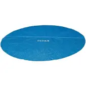 Intex Couverture de piscine solaire bleue 538 cm polyéthylène