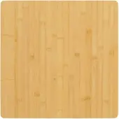 vidaXL Dessus de table 60x60x2,5 cm bambou