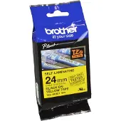 Brother TZe-SL651 - Noir sur jaune - Ruban