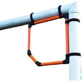 Precision Football Cible d'entraînement Eck Target - 50cm - PVC orange noir