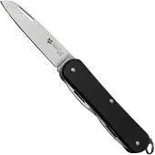FOX Vulpis 3-Tools FX-VP130-3BK, N690Co, Aluminium Black, couteau suisse