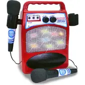 Bontempi Amplificateur avec microphones dans une boîte 36674