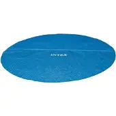 Intex Solar Couverture de piscine bleue 206 cm polyéthylène