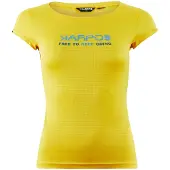 Karpos Val Federia Short Sleeve T-shirt Jaune S Femme