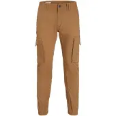 Jack & Jones Pantalon cargo 'JJIPaul JJFlake' marron