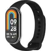 IMoshion Bracelet sport en silicone pour Xiaomi Smart Band 8 / 9 - Noir