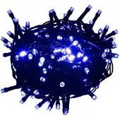 vidaXL Guirlande lumineuse LED avec 300 LED bleu 30 m PVC