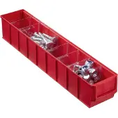 Allit Bac à bec ProfiPlus ShelfBox 500S rouge rouge (L x l x h) 91 x 500 x 81 mm (456561)