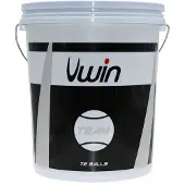 Uwin Team Tennis Balls Bucket Clair 72 Balls
