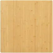 vidaXL Dessus de table 70x70x4 cm bambou
