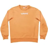 Levi's Unisex Graphic Crew Sweatshirt Orange M