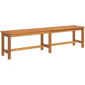 vidaXL Banc de jardin 180x35x45 cm bois massif acacia