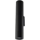 Sollux Applique LAGOS 2 noir 2xGU10 10W acier 30x8x6cm